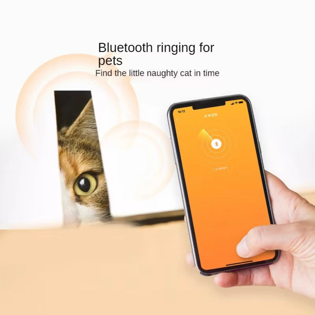 Smart Pet Dog Cat Collar Tag Bluetooth Tracker